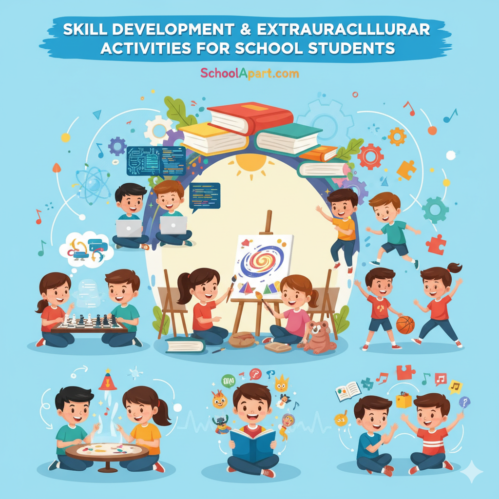 Skill Development and Extracurricular Activities for School Students