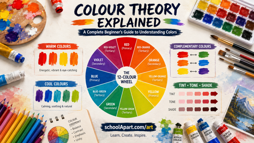 Colour Theory Explained: A Complete Beginner’s Guide to Understanding Colors