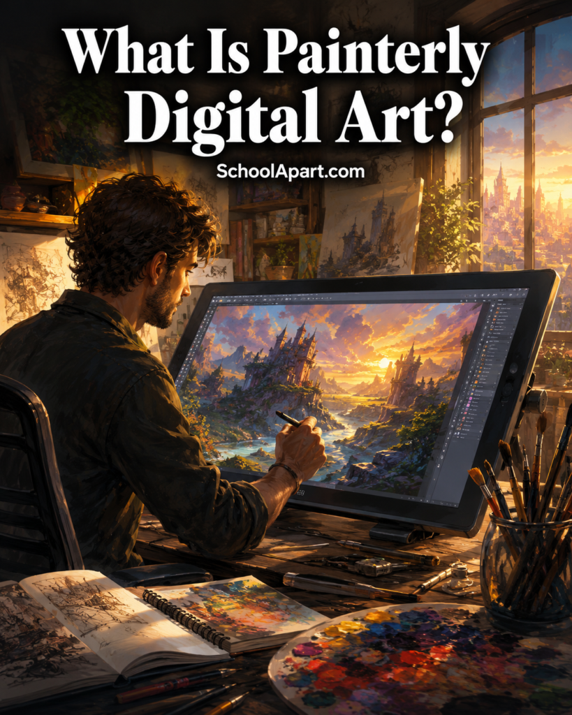 What Is Painterly Digital Art? A Complete Beginner’s Guide with Examples