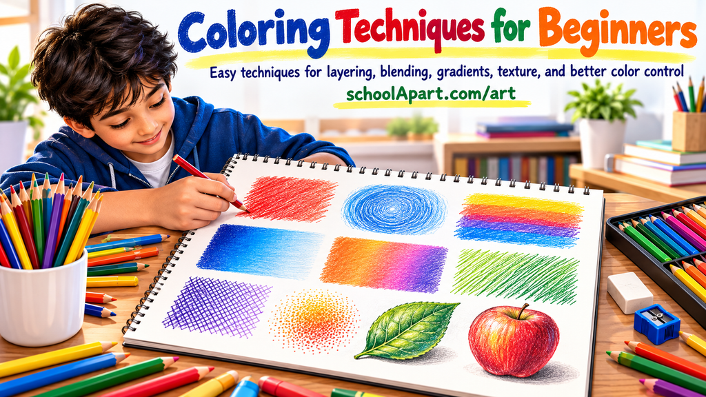 Coloring Techniques for Beginners: Easy Methods to Practice