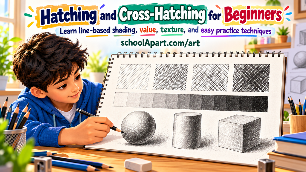 Hatching and Cross-Hatching for Beginners: Easy Drawing Techniques