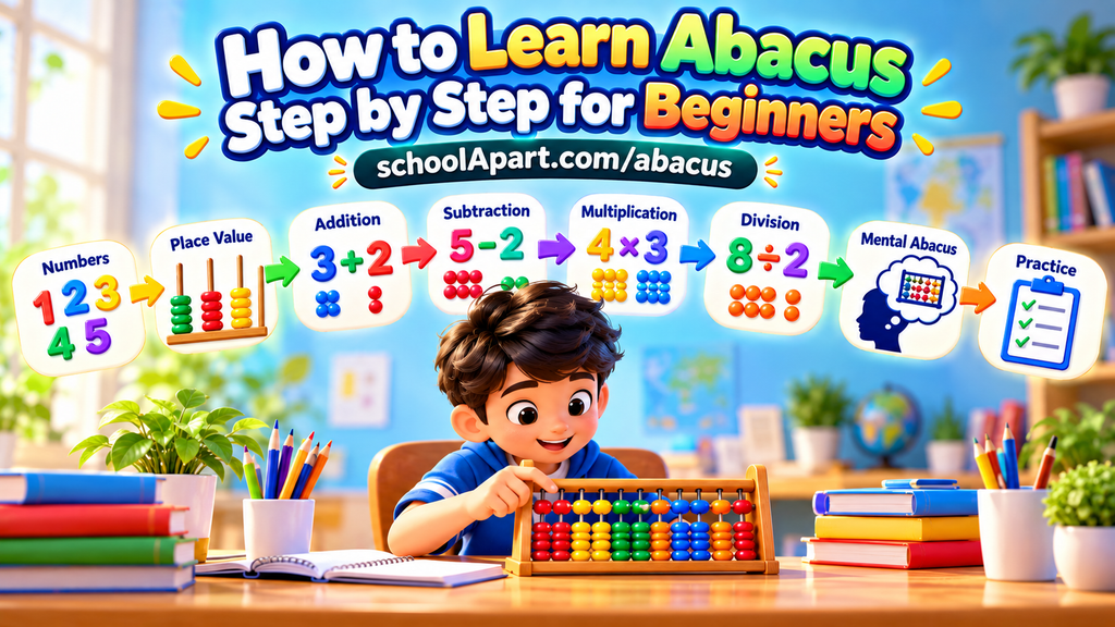 How to Learn Abacus Step by Step for Beginners