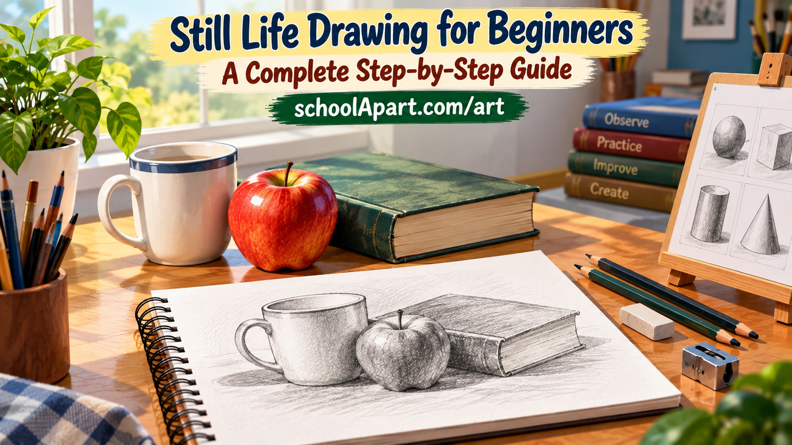 Still Life Drawing for Beginners: A Complete Step-by-Step Guide