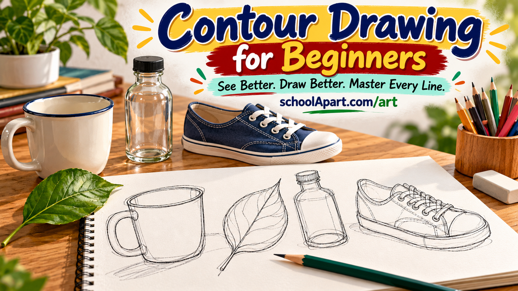 Contour Drawing for Beginners: What It Is and How to Practice