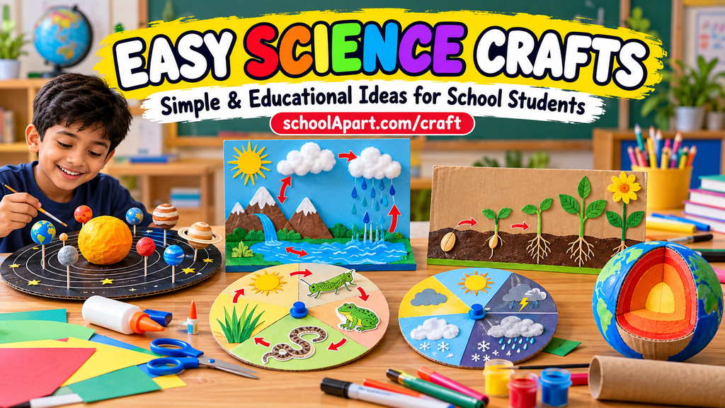 Easy Science Crafts for School Students: Simple & Educational Ideas