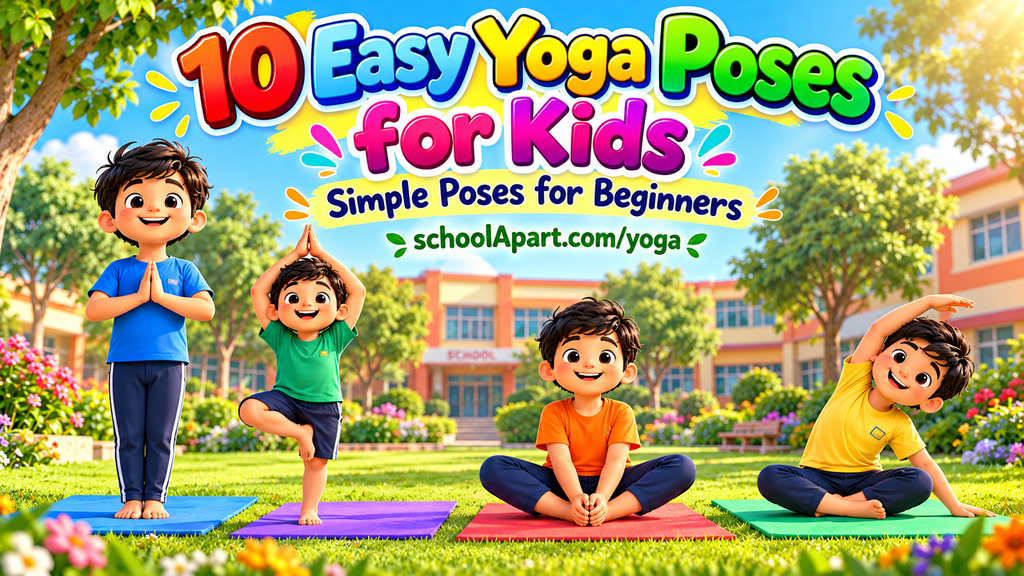 Easy Yoga Poses for Kids: 10 Simple Poses for Beginners