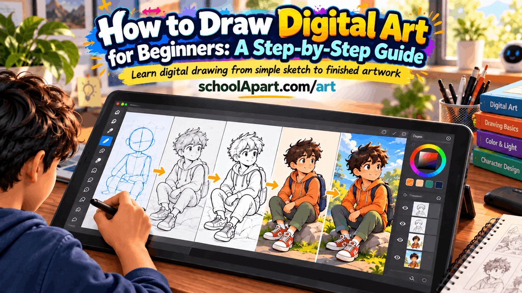 How to Draw Digital Art for Beginners: Step-by-Step Guide
