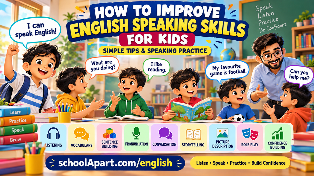 How to Improve English Speaking Skills for Kids: A Simple Guide
