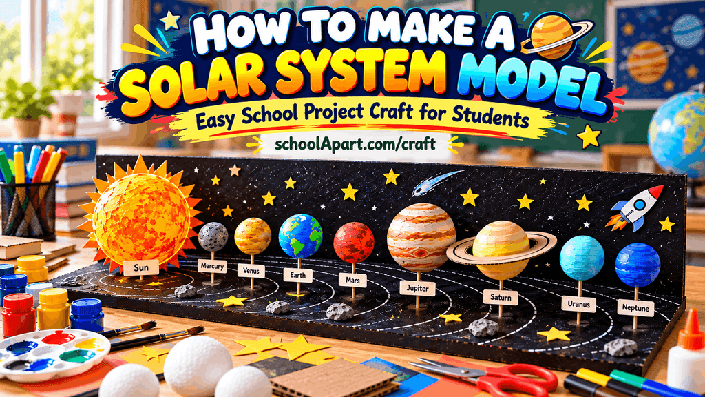 How to Make a Solar System Model for a School Project