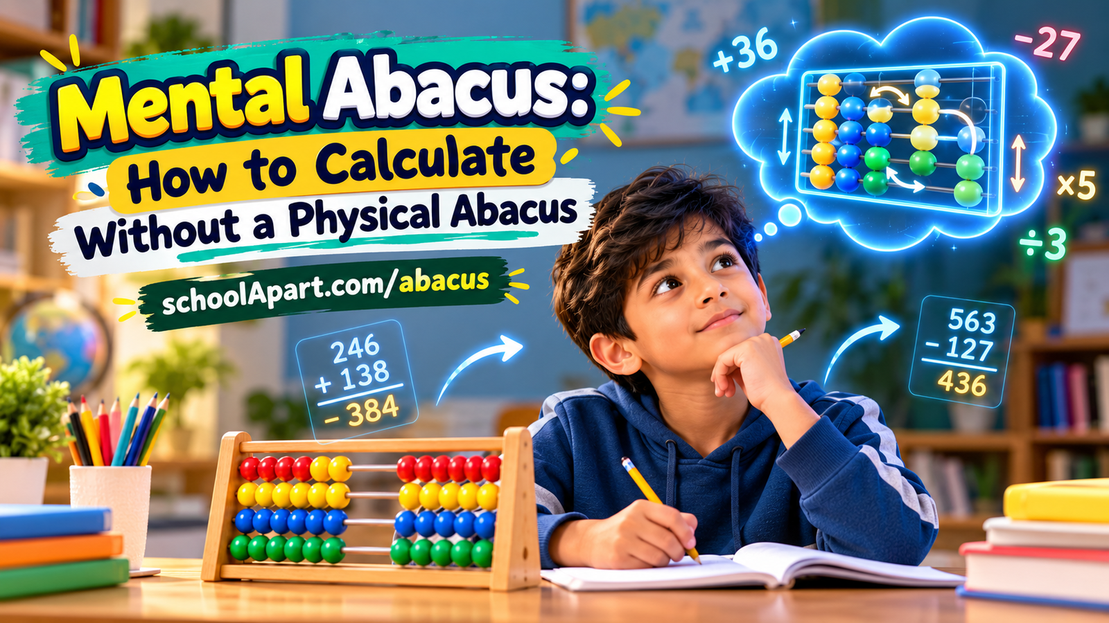 Mental Abacus: How to Calculate Without a Physical Abacus