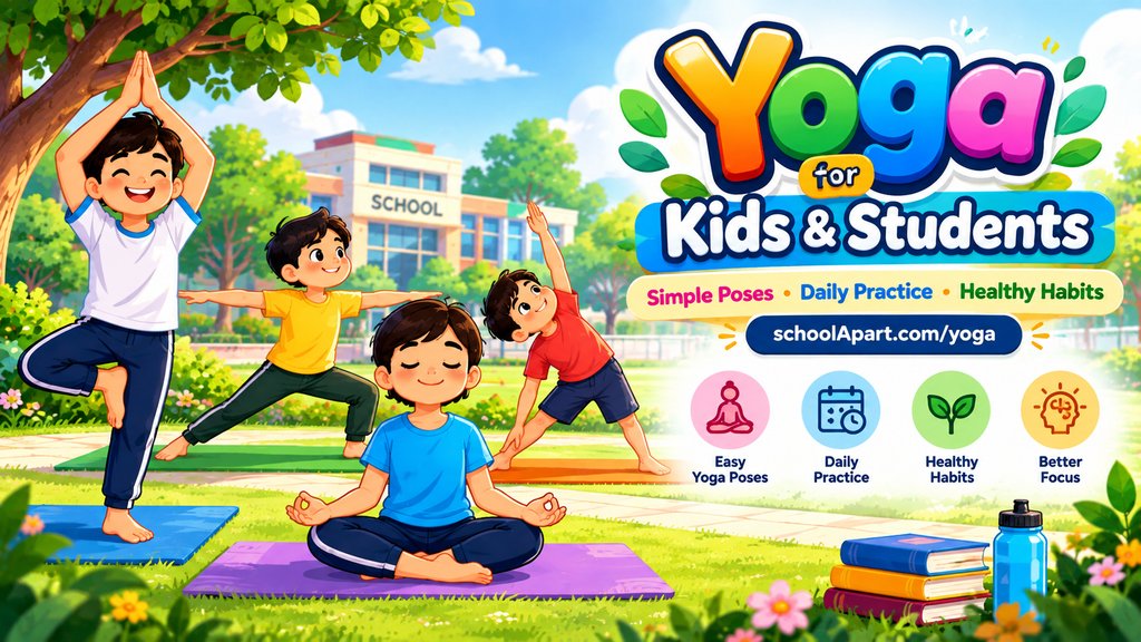 Yoga for Kids & Students: Simple Poses and Daily Practice