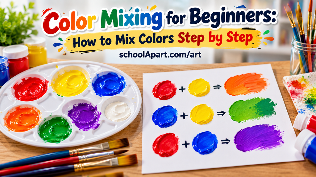 Color Mixing for Beginners: How to Mix Colors Step by Step
