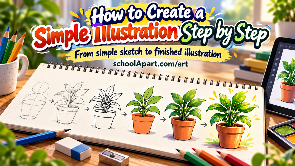 How to Create a Simple Illustration Step by Step