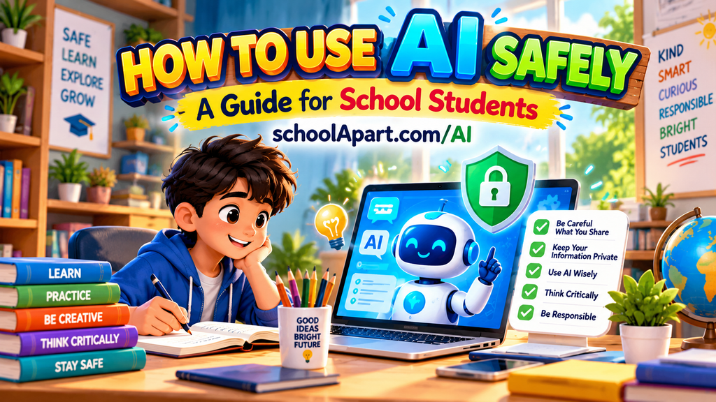 How to Use AI Safely: A Guide for School Students